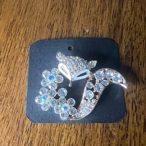 Fox Brooch - NWT
